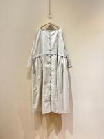 Square neckline dress-B